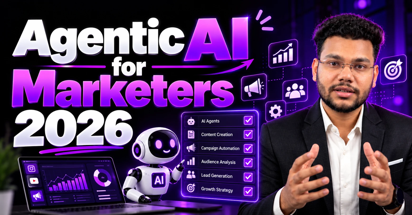 Agentic AI for marketers 2026 guide by We Cider Digital