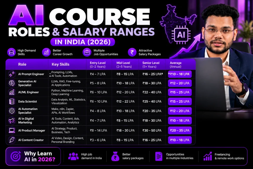 Career roles after an AI course in Chhattisgarh